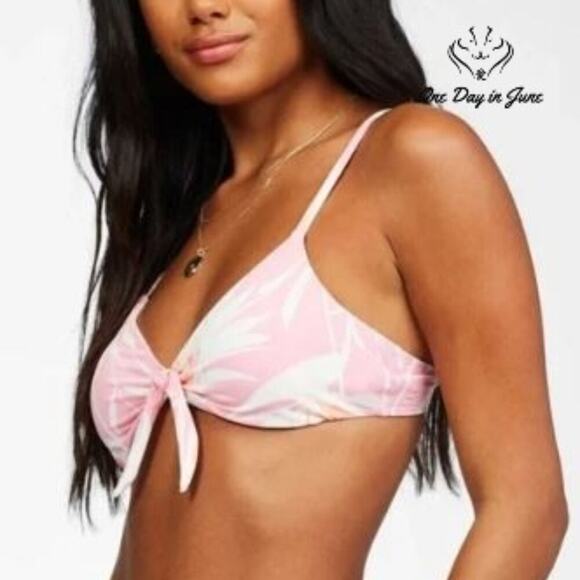 Billabong Another Paradise Knot Front Bikini Top Size XL - Picture 1 of 5